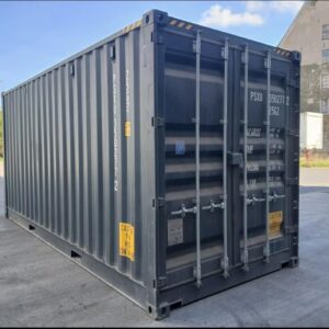 Contenitore HC da 20 piedi con porta laterale, colore RAL 7016